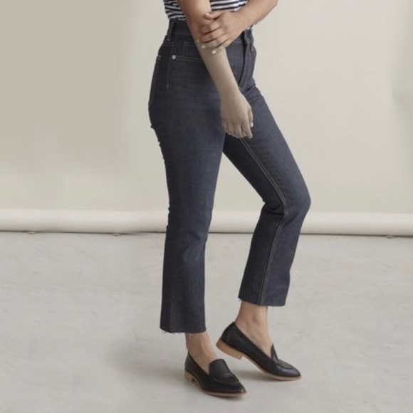 Everlane Denim - Everlane kick crop jean — altered